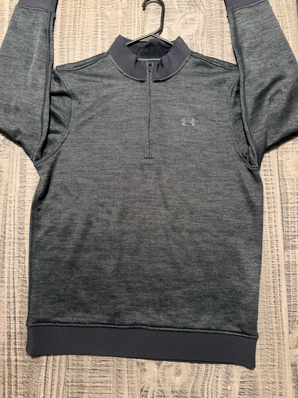Under Armour Gray Heathered Short Sleeve Polo